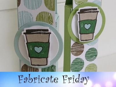 Coffee Treat Holder featuring Stampin' Up!® Products