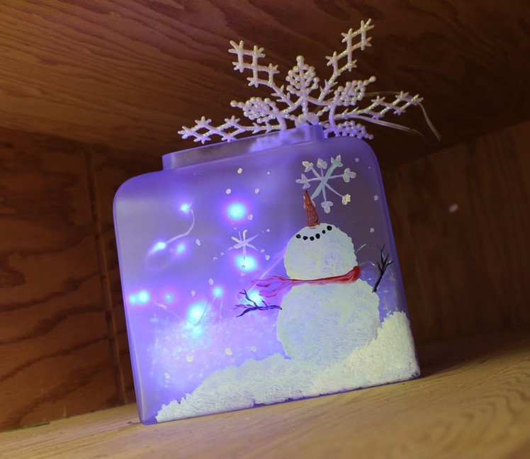 Crankin' Out Crafts -ep452 Snowman Night Light