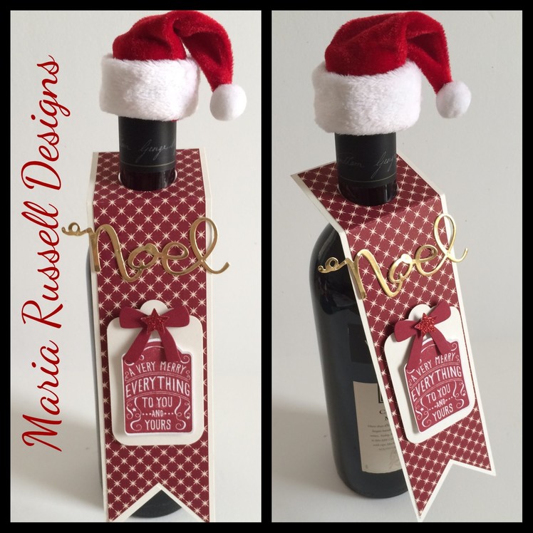 Create Your Own Festive Wine Tag (Tutorial)