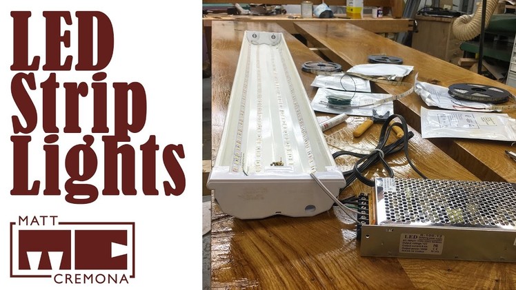 Custom Workshop Lighting Solutions with LED Strips