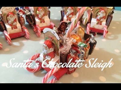 D.I.Y Santa's Chocolate Sleigh