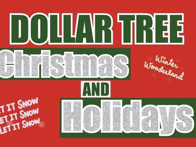 DOLLAR TREE ~ All things holiday season