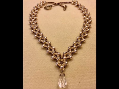Dressy Diamonds Necklace Tutorial