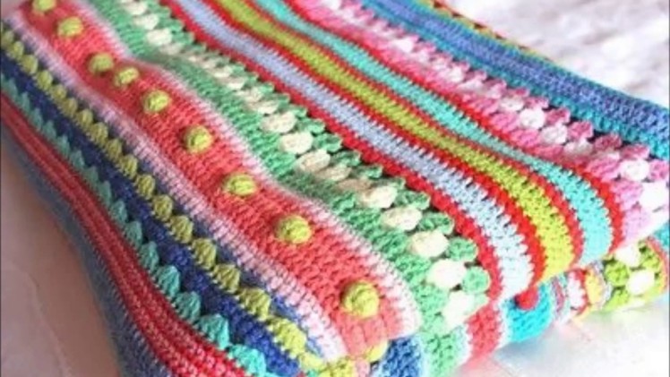 Easy  Crochet Baby Blanket Tutorial Deising