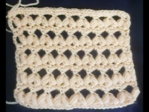 Easy Embossed Crochet Stitch