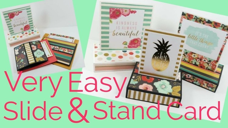 Easy Slide & Stand Card | Video Tutorial