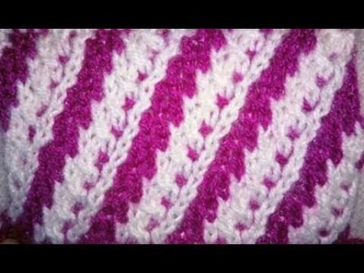 Easy Two Color Knitting Pattern no. 42|Hindi