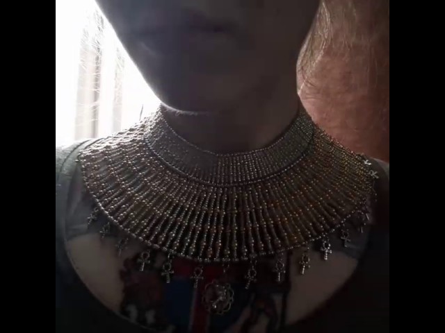 Egyptian style Bead Collar