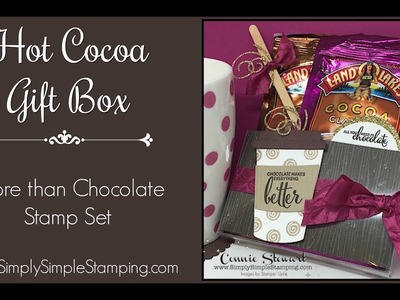 Facebook LIVE Rewind More Than Chocolate Hot Cocoa Gift Box by Connie Stewart