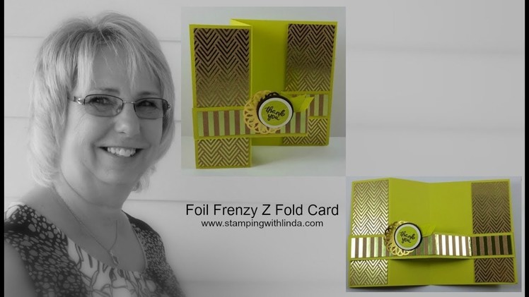Foil Frenzy Double Z Card