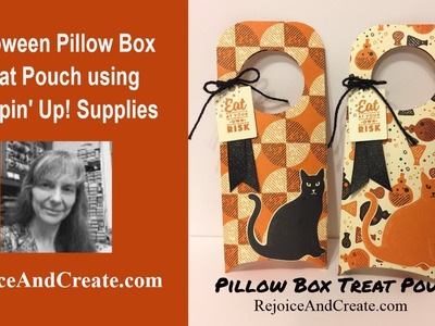 Halloween Pillow Box Treat Pouch
