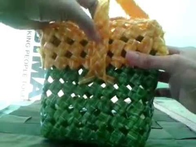 How to create pack bag plastic straw   D