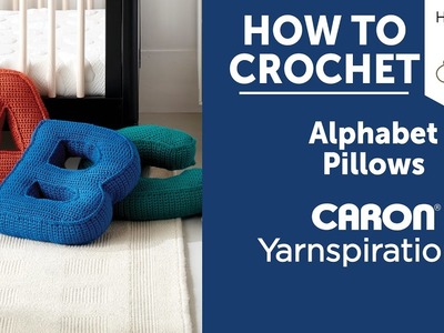 How to Crochet A Pillow  Letter O