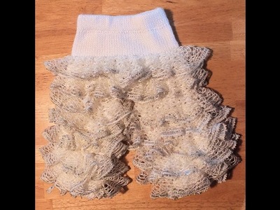 How to Loom Knit Ruffle Pants