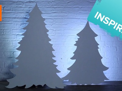 How to make a Back-lit MDF Christmas tree