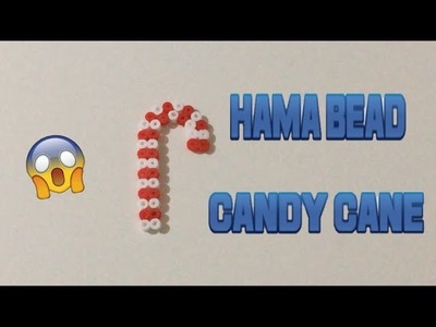 How to make a Hama Bead Candy Cane!