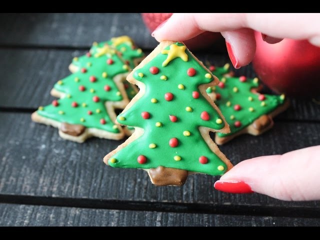 How To Make Christmas Tree Cookies - By One Kitchen Episode 337