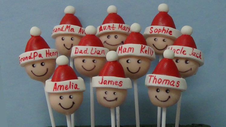 How to make xmas cake pops for family and friends (part 1)