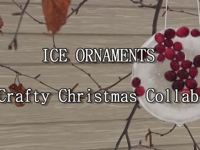 Ice Ornaments | Crafty Christmas Collab
