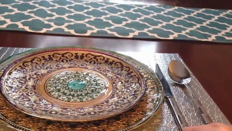 Interior Design Tips - How to Set a Beautiful Table for a Dinner Party, Christmas, or the Holidays