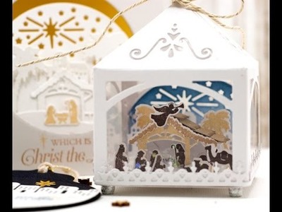 Introducing the Papertrey Ink Petite Places Nativity Dies