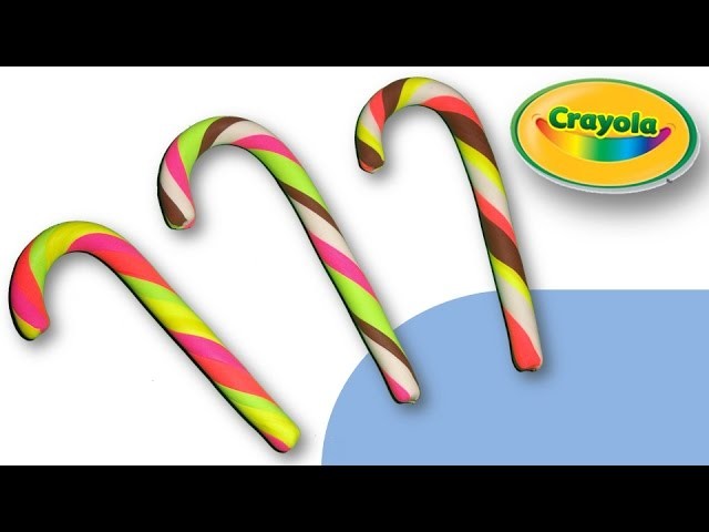 Making of Candy Canes from Crayola