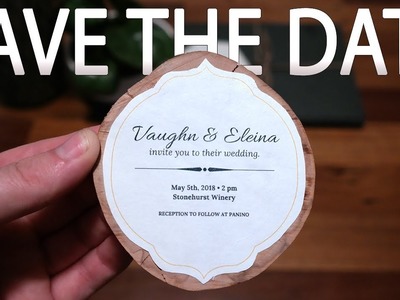 Making Save the Dates | Wedding Series | DIY