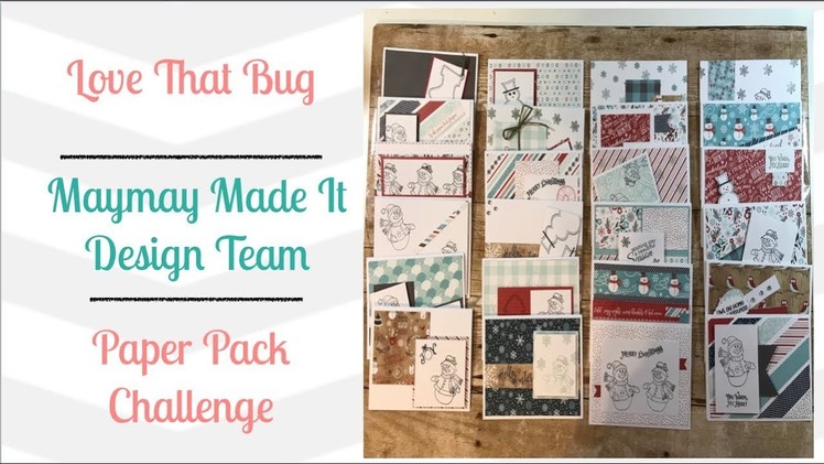 Maymay Made It | Paper Pack Challenge