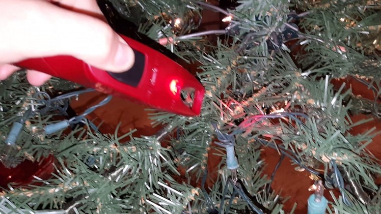 Pre-lit Christmas Tree repair Hack