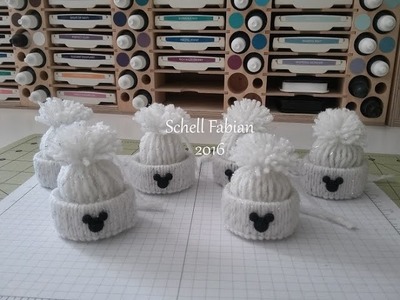 Project Share - Tiny Beanie Hat Ornaments