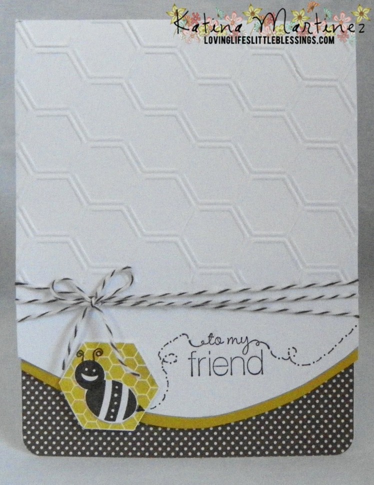 Stampin Up Honeycomb Card
