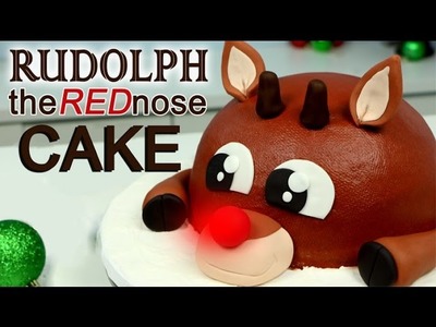 The EASIEST Rudolph The Red Nose CAKE!