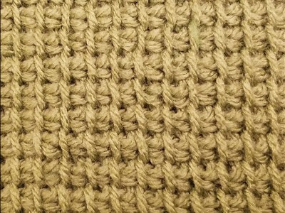 Tunisian Crochet "Simple Stitch" Tutorial!
