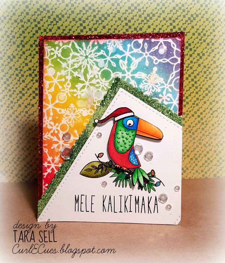 TupeloDesigns DT: Handmade Holiday: Day 10 ~ Tropical Christmas featuring MFT