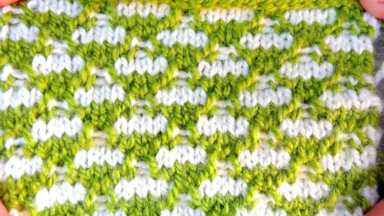 Two color check pattern (Hindi.urdu)