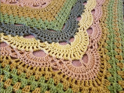 "Virus Meets Granny" Shawl (pt. 3) Crochet Tutorial!