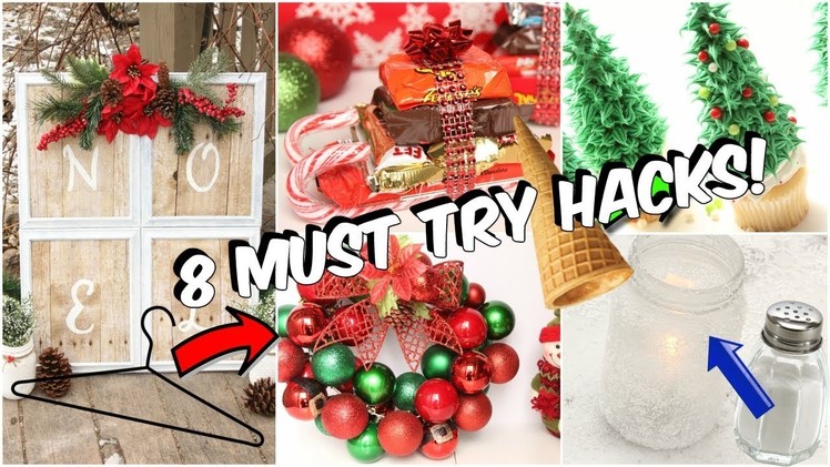 8 Dollar Tree Christmas  Hacks You NEED to Try