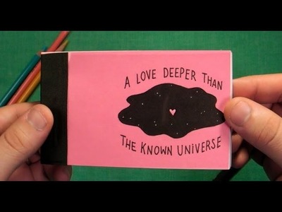 A Love Deeper Than the Known Universe (A custom cartoon flipbook)