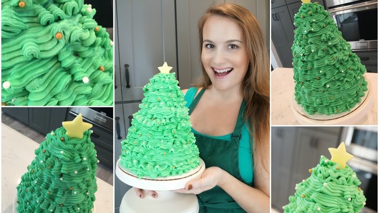 Christmas Tree Cake - Holiday Cake