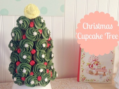 Christmas Tree Pull Apart Cupcake Tree! Christmas Cupcakes!