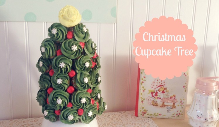 Christmas Tree Pull Apart Cupcake Tree! Christmas Cupcakes!