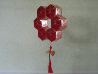 CNY TUTORIAL NO. 64 - Hongbao Hexagon Lantern