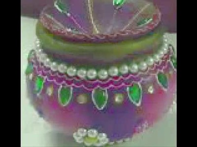 Designer pots for marriage event