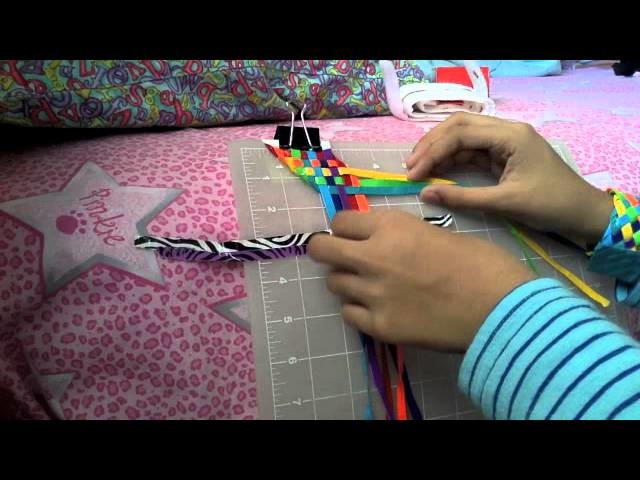 DIY: Duct tape 8 Strand Braided Bracelet