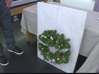 DIY: Hang a wreath without unsightly door damage