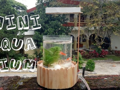 DIY - How to make mini aquarium from plastic bottle