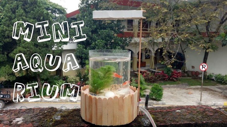 DIY - How to make mini aquarium from plastic bottle