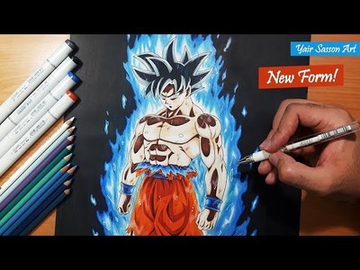 Drawing Goku's NEW FORM! - ULTRA INSTINCT!
