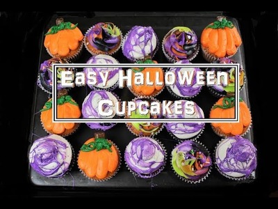 Easy Halloween Cupcakes | CHELSWEETS