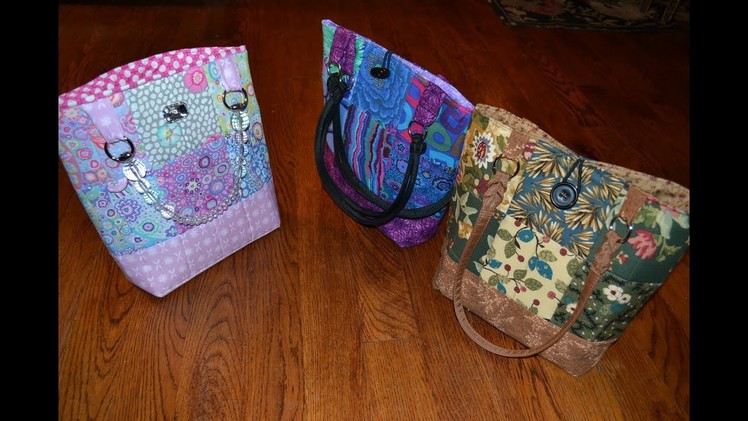 EPISODE 59 - Part 2 Quilted Fully Lined Tote Bag Tutorial